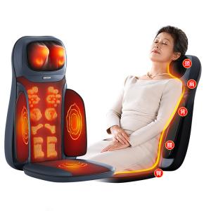 Массажная подушка GL816 для плеч, шеи, поясницы и спины с полностью автоматическим разминающим массажем всего тела AUX