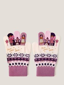 Детские перчатки принцессы Novelty Monsoon, Pink