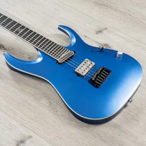 Гитара Ibanez JBM9999 Jake Bowen, накладка на гриф из эбена, металлический матовый цвет Azure