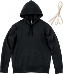 Мужская толстовка Glimmer 00347-AFH 10.0 унций с флисовой подкладкой и застежкой-молнией 00347-AFH, черный