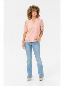 Блузка с короткими рукавами CRDanika, классический крой, цвет Misty Rose Cream