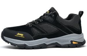 Jeep Горные и походные туфли мужские низкие черные