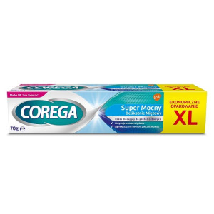 Corega Super Mocny Delikatnie Miętowy Krem клей для протезов, 70 g