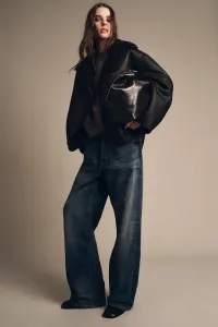 Двусторонняя куртка из коллекции zw Zara, черный