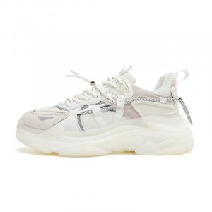 Дышащие легкие низкие массивные кроссовки для увеличения роста для мужчин BEILIANYA, White