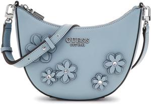 GUESS женская мини-сумка Zaria через плечо с верхней молнией, Slate