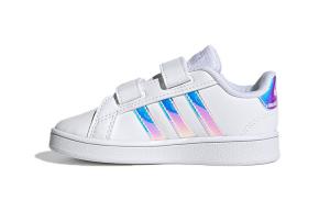 Кроссовки Adidas Grand Court I 'White Iridescent'