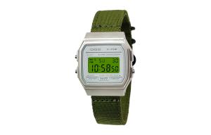 CASIO Ретроффит серия кварцевый механизм нейлоновый ремешок женские часы white dial