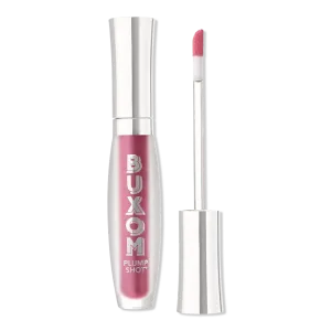 Блеск-сыворотка для губ Plump Shot с пептидами и гиалуроновой кислотой, придающая объем и разглаживающий эффект. Buxom, Dreamy Dolly - multichrome tint (vibrant mauve with red & violet shift)