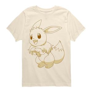 Футболка с принтом Pokémon Eevee для мальчиков 8-20 Licensed Character, Cream