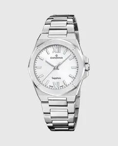 C4775/1 Женские часы Lady Elegance в серебристом стальном корпусе Candino, серебряный