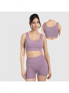 SMILODOX Спортивный бюстгальтер Debby фиолетового цвета