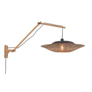 Настенный светильник GOOD&MOJO Kalimantan Flat, бамбук