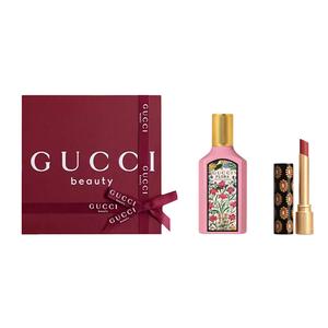 Духи eau de parfum edp с ароматом грушевого цвета, жасмина и пот-пурри GUCCI, Two-Piece Set: Dreamy Gardenia Fragrance Type Women's Perfume 50ml+Shimmering Lipstick #217