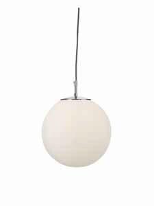 Подвесной светильник, цоколь E27, диммируемый, степень защиты IP20 Searchlight, черный/белый