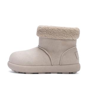 HUANQIU Термические утепленные ботинки для женщин с высотой голенища 12 см, цвет Beige