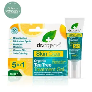 Обработка против пятен и дефектов Skin Clear Organic Tree Treatment Gel 5In1 Dr. Organic, 10 ml
