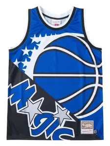 Топ Big Face Fashion 5.0 Orlando Magic из коллаборации с NBA Mitchell & Ness, синий