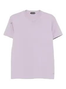 Футболка с короткими рукавами и круглым вырезом TOM FORD, фиолетовый