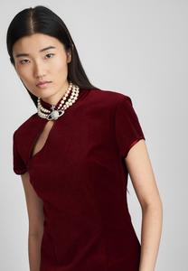 Платье Vanessa Bruno Day dress, Cerise/Dark Red