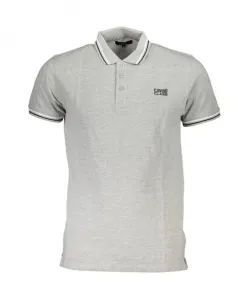 Коричневая рубашка-поло с контрастными деталями Cavalli Class, коричневый