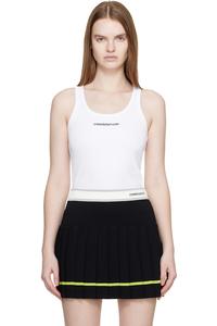 Ребристый топ Casablanca, белый