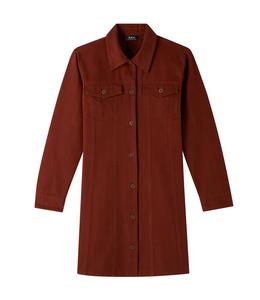 Альпийское платье A.P.C., красный