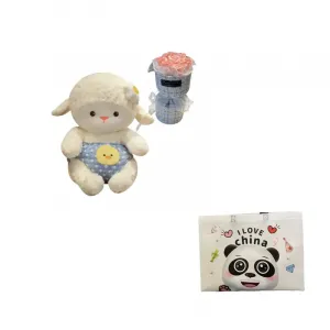Плюшевая кукла Happy Little Lamb высотой 25см/35см/45см Bitter purchase