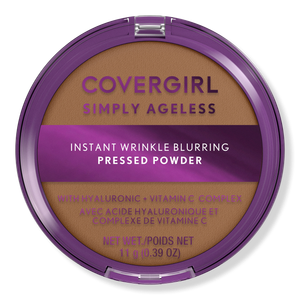 Прессованная пудра Simply Ageless для мгновенного разглаживания морщин CoverGirl, Soft Sable