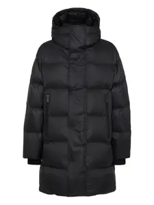 Пуховик с капюшоном DSQUARED2, черный