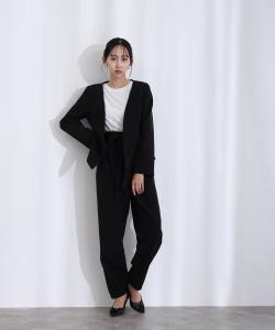 Церемония поступления, костюм для выпускной церемонии, мама, выпускная церемония, официальный комплект для церемонии поступления, церемониальный костюм Pourvous, цвет Black (Set Of 2)