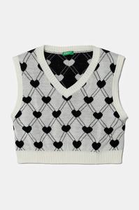 Детский жилет United Colors of Benetton, бежевый