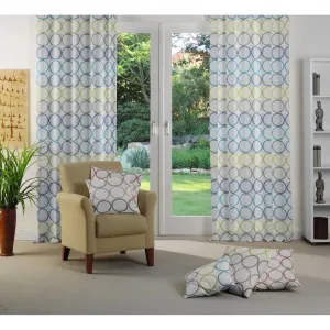 Штора Zirbello с кулиской, 1 шт. Wirth, светло-серый