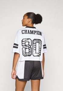 Футболка Champion SPORT HERITAGE V NECK, White/Black/White