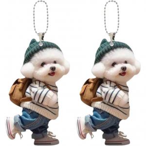 Креативная игрушка Teddy Puppy акриловая подставка высота 4,5 см/7,5 см ROUERXIONG