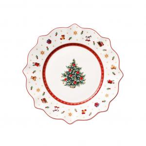 Тарелка для завтрака Frühstücksteller Toy's Delight ø 24,5 см белая Villeroy & Boch, белый