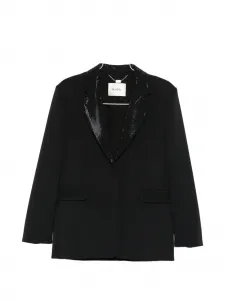 Костюм, украшенный пайетками Blugirl, черный