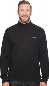Толстовка Big & Tall Hart Mountain II 1/2 Zip Columbia, черный