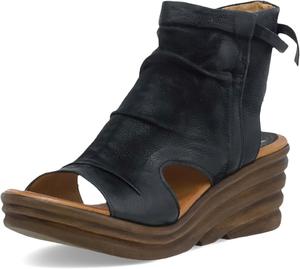 Женские сандалии на танкетке Miz Mooz Anna, черный