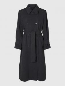 SELECTED Демисезонное пальто в цвете антрацит