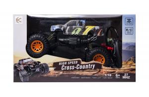 Внедорожник на дистанционном управлении Cross Country, масштаб 1:18, оранжевые колеса. Kathay-Haster
