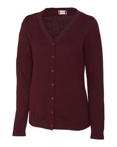 Кардиган Clique Imatra с V-образным вырезом, бордовый