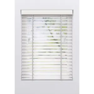 Штора «Мой дом» «Кассандра», (1 шт.), бамбук, зажимная опора со стопорным винтом My Home, цвет weiß + weiß + weiß