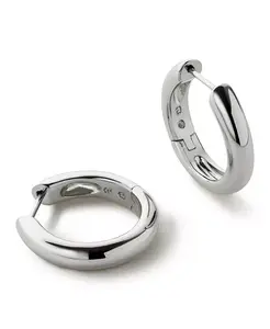 Серьги-Кольца - Giulia, средние Ana Luisa, silver