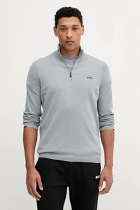 Хлопковый свитер Boss Green, синий