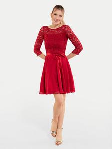 Коктейльное платье regular fit 77761210 Swing, красный