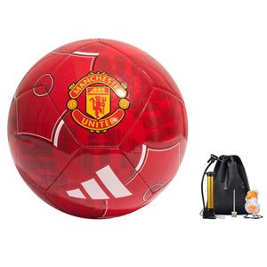 Adidas Размер 5 футбольный мяч unisex красный