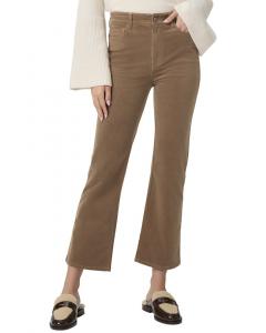 Джинсы PAIGE Courtney Burnt Sugar Crop Flare Jean Paige, коричневый