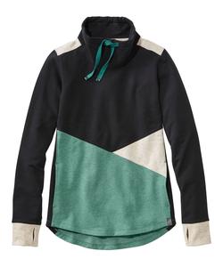 Уютная толстовка L.L.Bean, пуловер, с цветовыми блоками, стандартный американский крой.