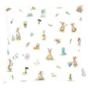 Декоративная подушка Apelt 6812, 39x39x10 см, белый